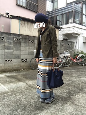 masumiさん（レディース・160cm）の春コーディネート