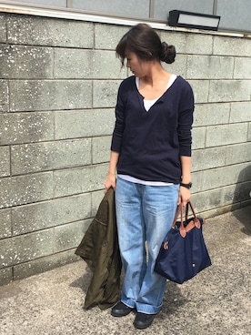 masumiさん（レディース・160cm）の春コーディネート