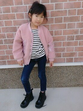 Lilyさん（キッズ・121cm）の冬コーディネート