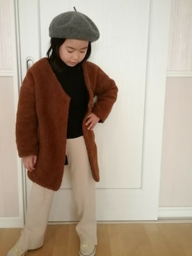 Lilyさん（キッズ・121cm）の冬コーディネート