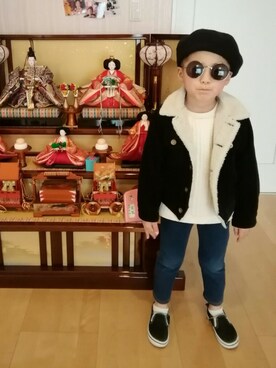 Lilyさん(キッズ・121cm)の春コーディネート