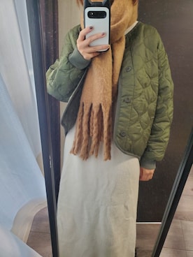 「marle（マルレ）のアイテム（その他アウター）」を使った、sante0708さん（レディース・155cm）の冬コーディネート