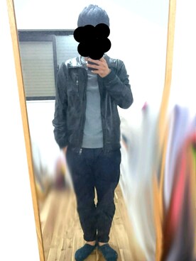 「URBAN RESEARCH（アーバンリサーチ）のアイテム（ミリタリージャケット）」を使った、Koji-ehさん（メンズ・175cm）の春コーディネート