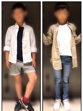 デニムパンツを使った 小学生男子もおしゃれしたい のキッズ人気ファッションコーディネート Wear