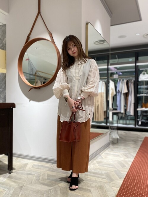 Nano Universe ルミネ有楽町 Womens Nano Universe ルミネ有楽町 Yahkiのショルダーバッグを使ったコーディネート Wear