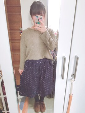 hihihiさん（レディース・153cm）の春コーディネート