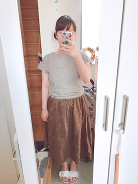 hihihiさん（レディース・153cm）の夏コーディネート