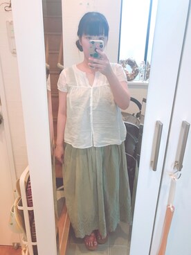 hihihiさん（レディース・153cm）の夏コーディネート