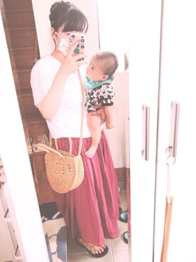 hihihiさん（レディース・153cm）の夏コーディネート