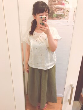 hihihiさん（レディース・153cm）の夏コーディネート