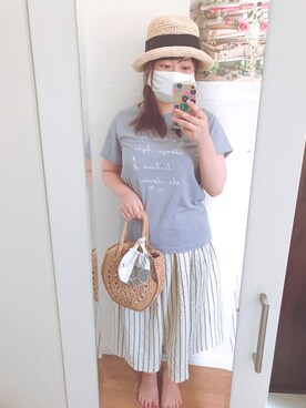 hihihiさん（レディース・153cm）の夏コーディネート