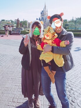 hihihiさん（レディース・153cm）の冬コーディネート