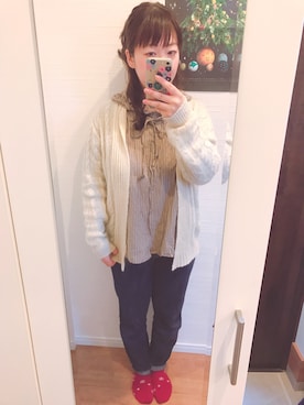 hihihiさん（レディース・153cm）の冬コーディネート