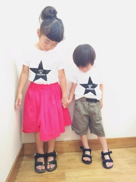 choco★さん(キッズ・110cm)の夏コーディネート