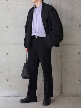 「my beautiful landlet（マイビューティフルランドレット）のアイテム（ブルゾン）」を使った、yamadaさん（メンズ・170cm）の冬コーディネート