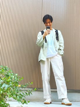 「CHROME（クローム）のアイテム（バックパック/リュック）」を使った、ysさん（メンズ・171cm）の秋コーディネート