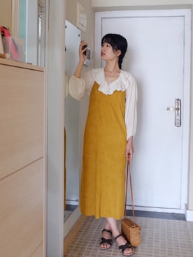 「彩色」｜PDさん（レディース・167cm）の夏コーディネート