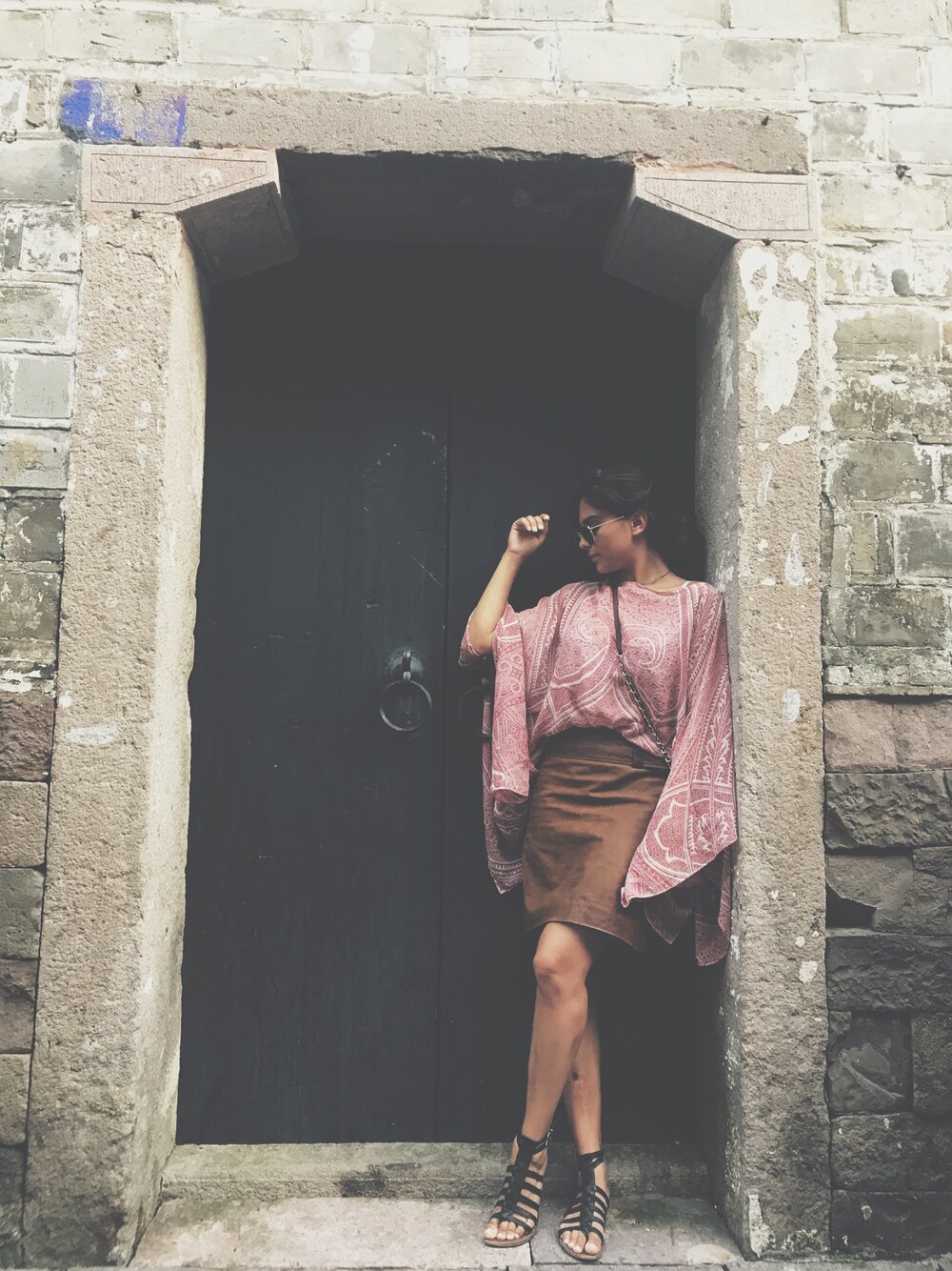 Mariagiulia Grosso｜ETROのキャミソールを使った秋コーディネート - WEAR