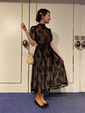 POWANTO LUNE（ポワントリュネ）のドレスを使った人気ファッション
