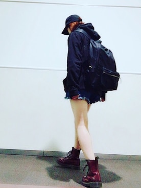 MOEさん（レディース・158cm）の秋コーディネート