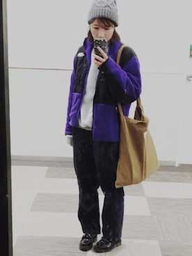 MOEさん（レディース・158cm）の冬コーディネート