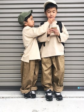 saさん（キッズ・125cm）の春コーディネート