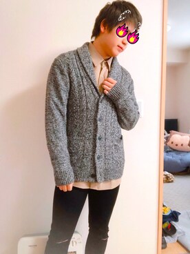 「SHOTOのアイテム」を使った、🌸A&M🌸さん（メンズ・165cm）の冬コーディネート