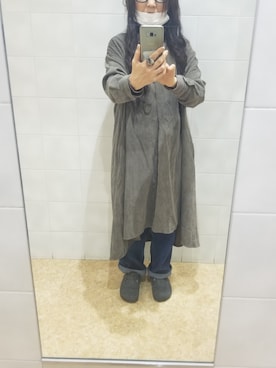 「CIAOPANIC TYPY（チャオパニックティピー）のアイテム（チュニック）」を使った、かあかさん（レディース・158cm）の春コーディネート