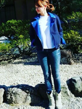 yukky151cm5mmさん(レディース・152cm)の冬コーディネート