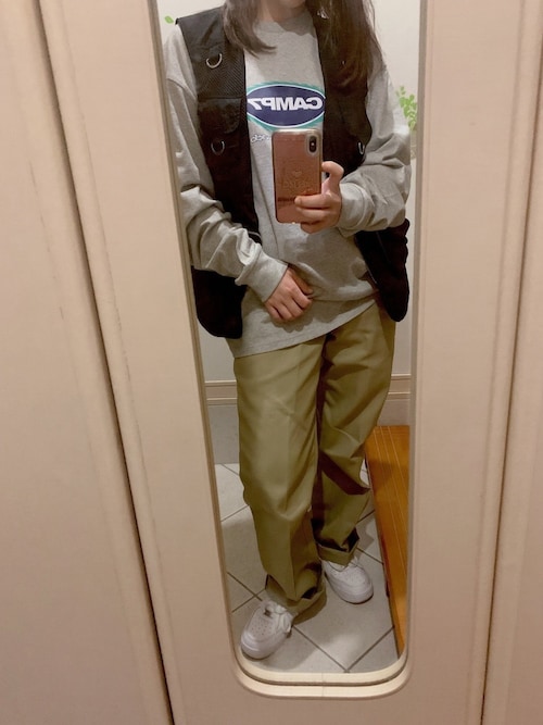 Knwear Dickiesのパンツを使ったコーディネート Wear