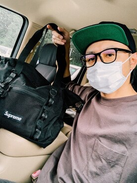 「ユニクロU」｜「アイテム（帽子）」を使った、yuuさん（メンズ・176cm）の秋コーディネート