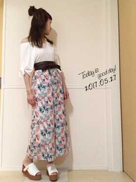 nobinobi love さん（レディース・160cm）の春コーディネート