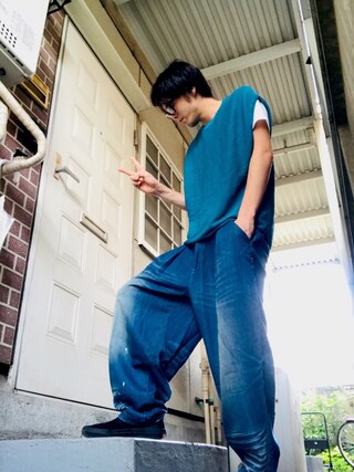 glamb（グラム）の「Billy knit denim（デニムパンツ）」 - WEAR