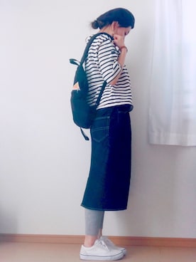 まぁこさん（レディース・160cm）の秋コーディネート