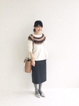 haco-on-acoさん（レディース・165cm）の冬コーディネート