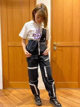 山口 美結さん(レディース・158cm)の春コーディネート