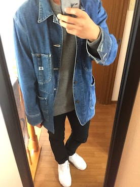 エグさん（メンズ・174cm）の春コーディネート