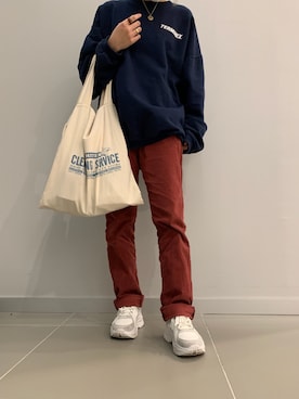 「mocha（モチャ）のアイテム」を使った、shuri さん（レディース・164cm）の春コーディネート