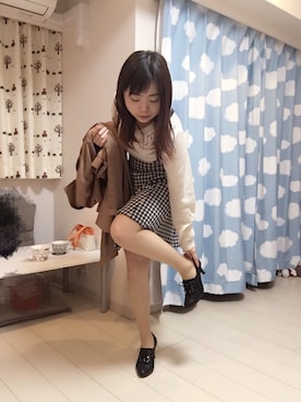 「TYPE-C-80’S-3CONDITION（タイプシーエイティーズスリーコンディション）のアイテム」を使った、mimosa666さん（レディース・151cm）の春コーディネート