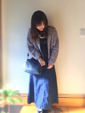 ゆかさん（レディース・164cm）の冬コーディネート