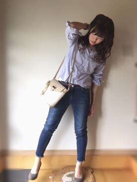 ゆかさん（レディース・164cm）の夏コーディネート