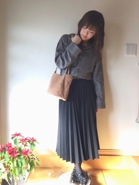 ゆかさん（レディース・164cm）の冬コーディネート