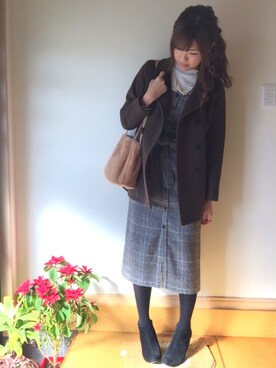 ゆかさん(レディース・164cm)の冬コーディネート