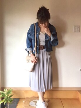 ゆかさん（レディース・164cm）の春コーディネート