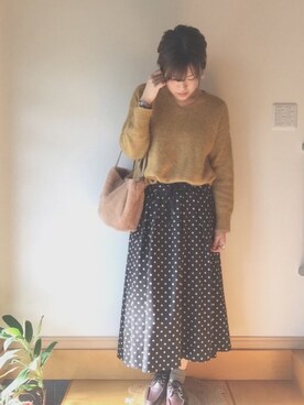 ゆかさん（レディース・164cm）の冬コーディネート