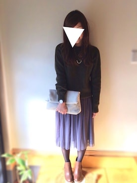 「aiko」｜「アイテム（その他）」を使った、ゆかさん（レディース・164cm）の冬コーディネート