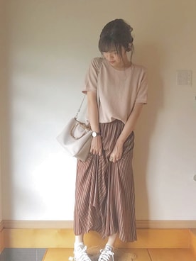 ゆかさん（レディース・164cm）の春コーディネート