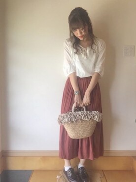 ゆかさん（レディース・165cm）の夏コーディネート