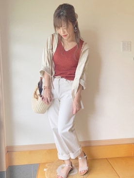 「index（インデックス）のアイテム」を使った、ゆかさん（レディース・164cm）の夏コーディネート