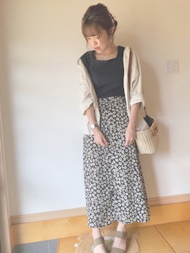 「index（インデックス）のアイテム」を使った、ゆかさん（レディース・164cm）の夏コーディネート
